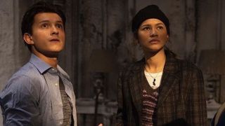 Tom Holland and Zendaya as Peter Parker and MJ in Spider-Man: No Way Home