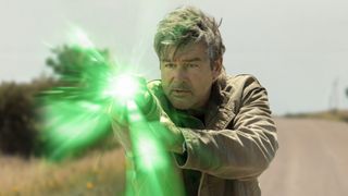 Hal's ring projecting green light in Lanterns Episode 5