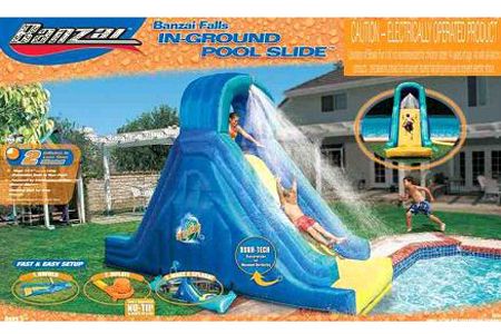 wal-mart, toys r us, inflatable pool slide, recall