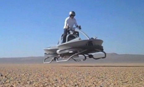 This fully functioning hoverbike is so intuitively designed, first time riders can reportedly ride it without any training.