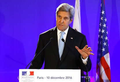 John Kerry In Paris