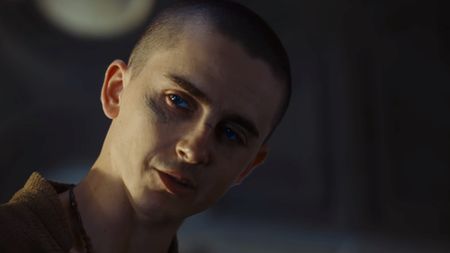 Timothy Chalamet in the shadows in Dune Part 3