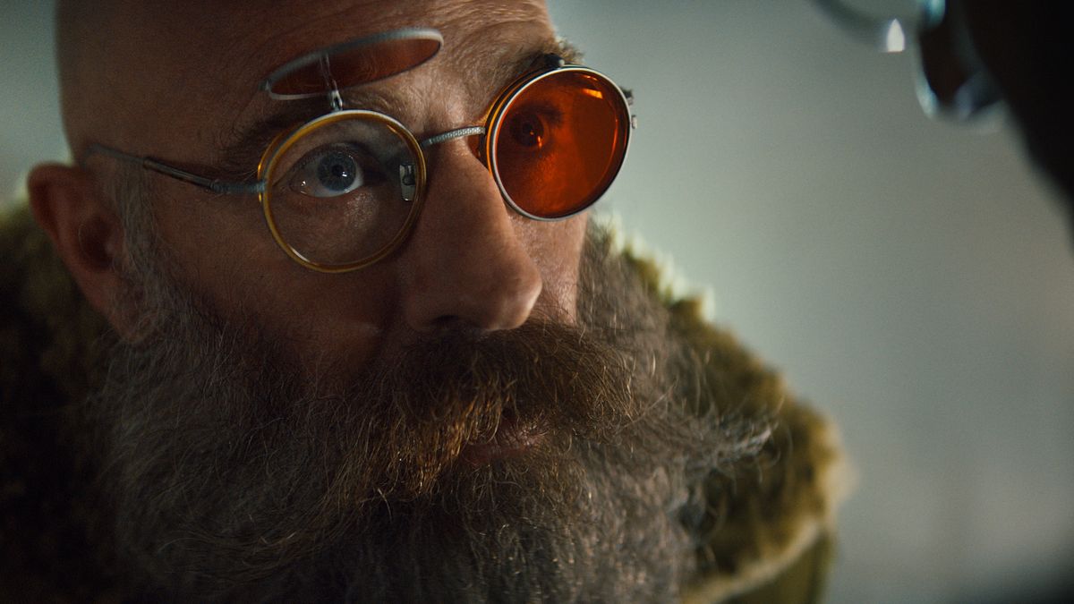 Neil Sandilands as General Abbot in "Sweet Tooth" on Netflix.