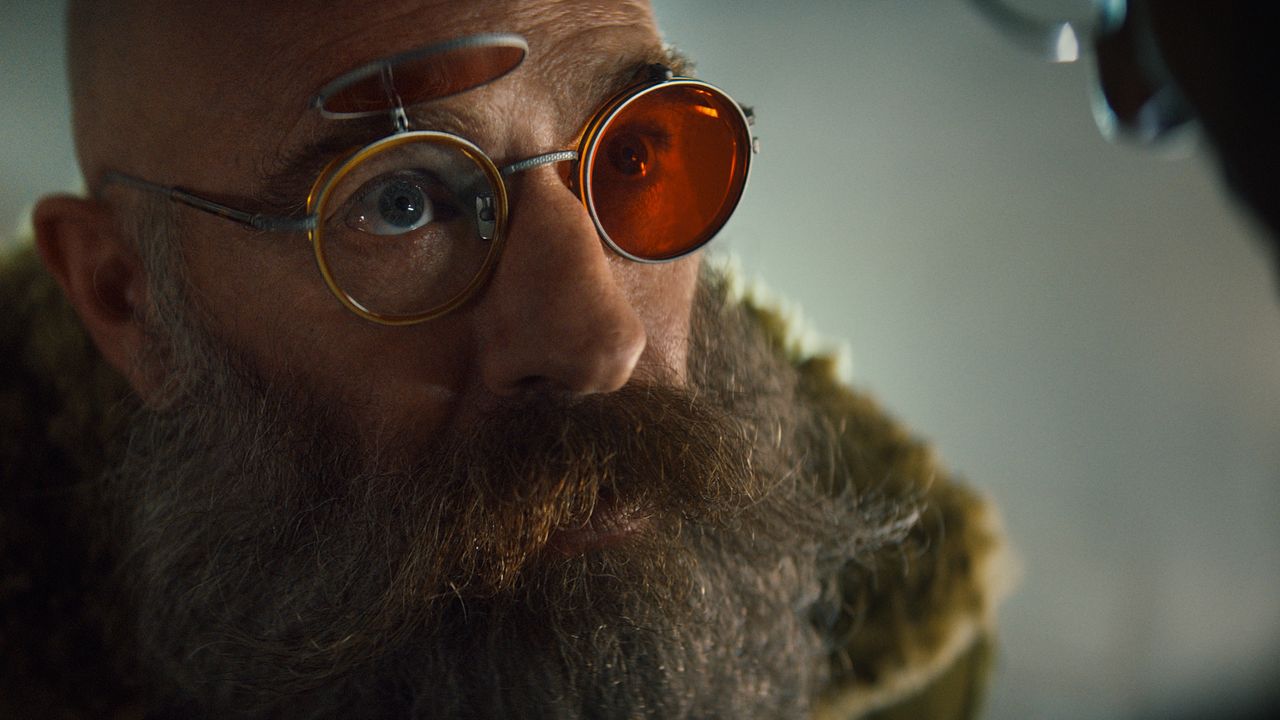 Neil Sandilands as General Abbot in "Sweet Tooth" on Netflix.