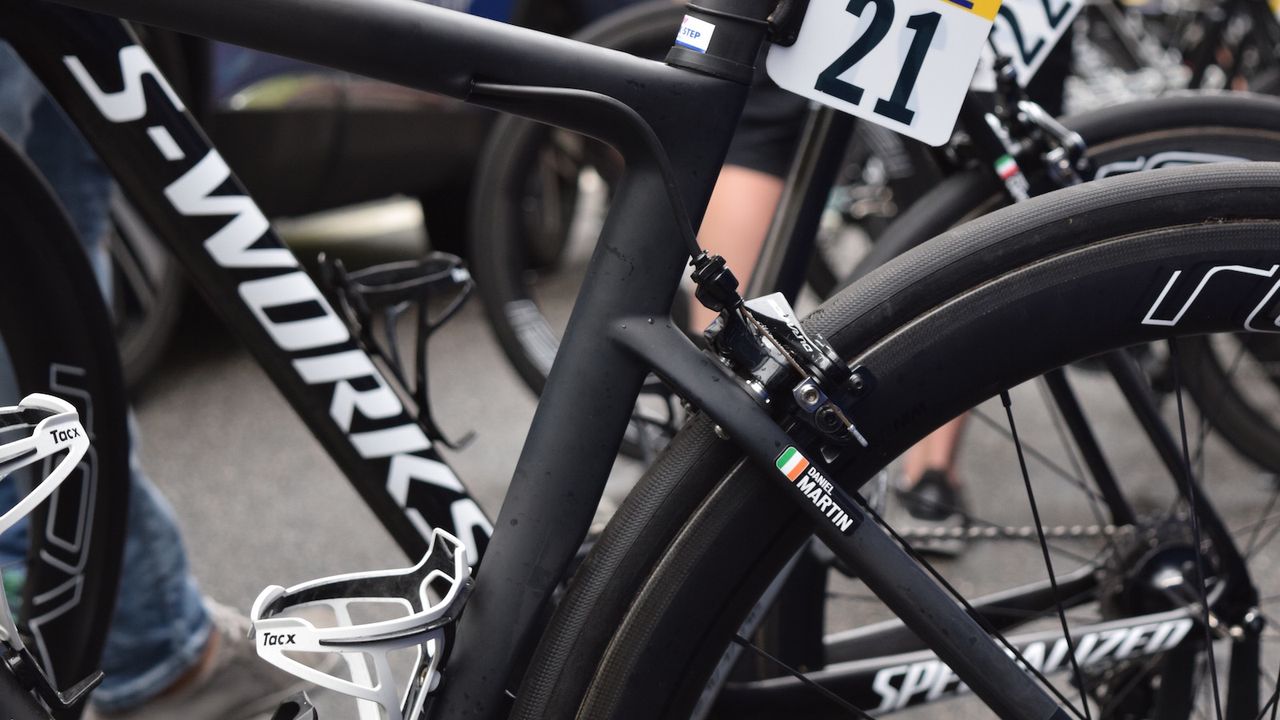 Low seat stays and a concave seat tube on the 2018 Tarmac