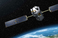 Rendering of NASA's Orbiting Carbon Observatory