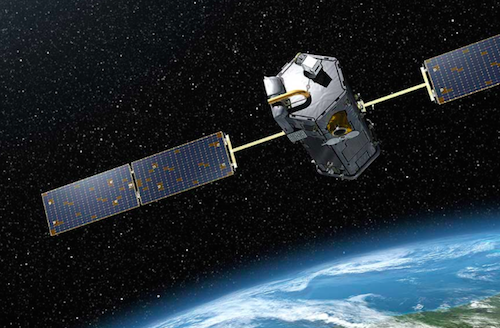 Rendering of NASA&#039;s Orbiting Carbon Observatory