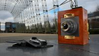 Alfie Boxx camera with accessories