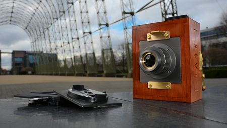 Alfie Boxx camera with accessories
