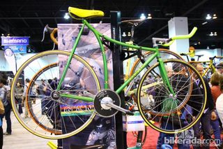 Rich Gängl was inspired to build this bike for himself after seeing Francesco Moser break Eddy Merckx's hour record in 1984