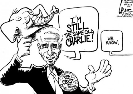 The many masks of Charlie Crist
