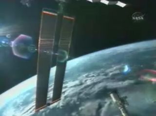 All Wired Up: Space Station Spreads its New Solar Wings