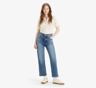 Ribcage Straight Ankle Jeans