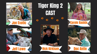 A collage of the Tiger King 2 cast