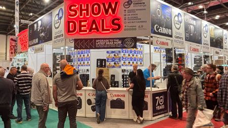 London Camera Exchange stand at a photography show 