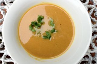 Katherine Tallmadge's Butternut Squash Soup with Curry and Ginger, detox