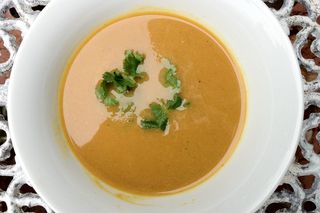 Katherine Tallmadge&#039;s Butternut Squash Soup with Curry and Ginger, detox