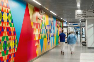 Morag Myerscough hospital corridor