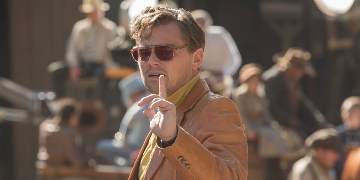 Leonardo DiCaprio in Once Upon a Time in Hollywood