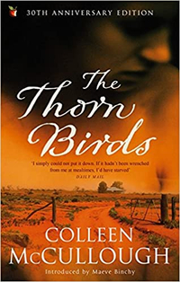The Thorn Birds by Colleen McCullough
The bestselling novel from Australian author Colleen McCullough focuses on the Cleary family and the only daughter Meggie in particular. Meggie can never have the man she loves – Ralph de Bricassart. For Ralph is a priest who soon rises to the inner circles of the Vatican. Though will his love for Meggie ever leave him?