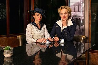 Leah Liebermann (Charlene McKenna) and Clara Weiss (Luise Von Finckh) in Vienna Blood
