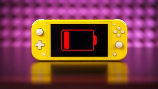 Nintendo Switch Lite running out of power