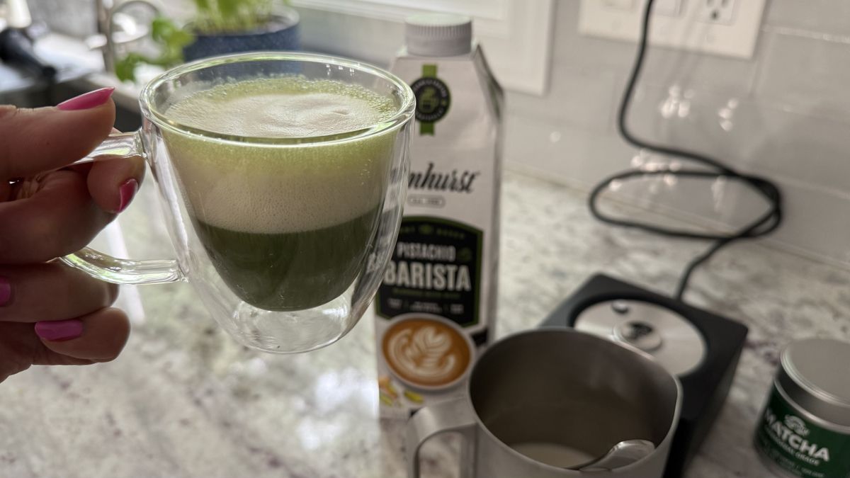 Terra Kaffe Aero with plant based milk