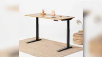 Jarvis Bamboo Adjustable Standing Desk