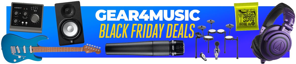 Gear4music Black Friday deals 2024: The official Black Friday sale is live and you can save big on popular brands 