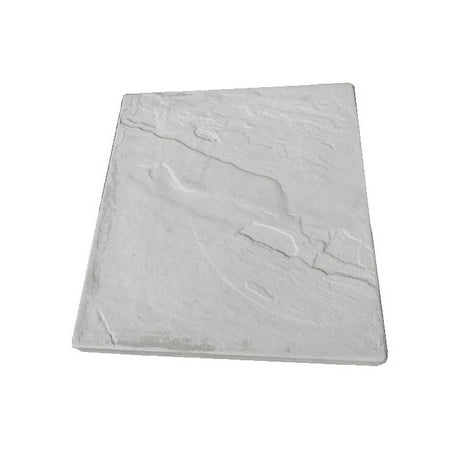 Nucast Precast Concrete Patio Stone - Slate (soft-Wave) Texture - 2" X 24" X 24" - Qty of 1