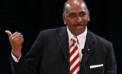 The former head of the RNC, Michael Steele, has been hired as an analyst by left-leaning MSNBC.