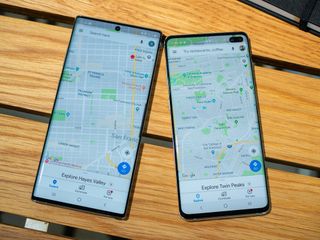 Samsung Galaxy Note 10+ and S10+