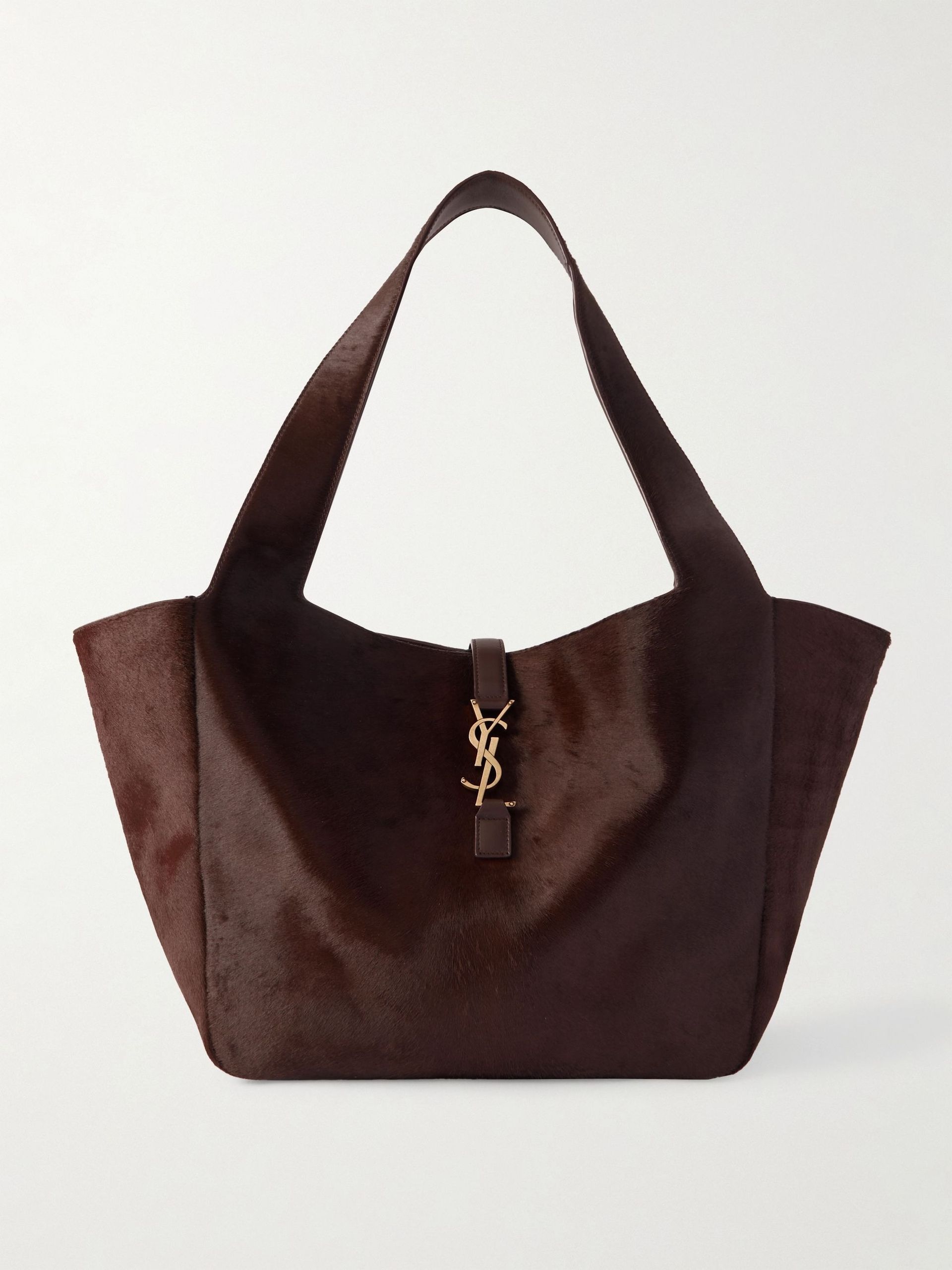 Saint Laurent , Le 5 à 7 Bea pony hair tote