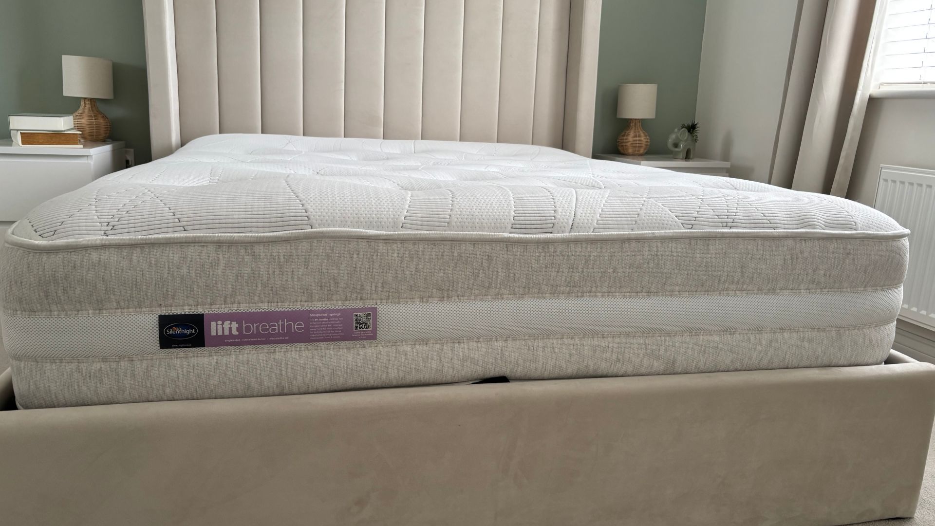 Silentnight LiftBreathe Mattress in Carly's bedroom