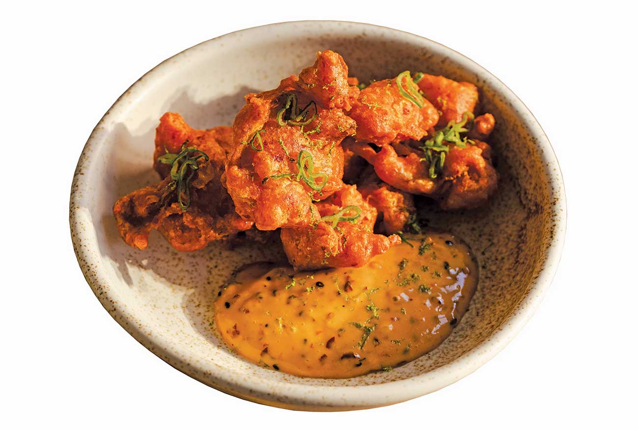 Kimchi fritters from Calong in east London