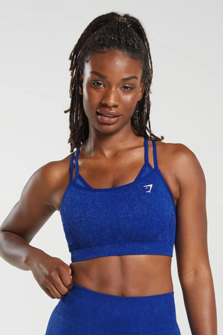 Gymshark blue sports bra