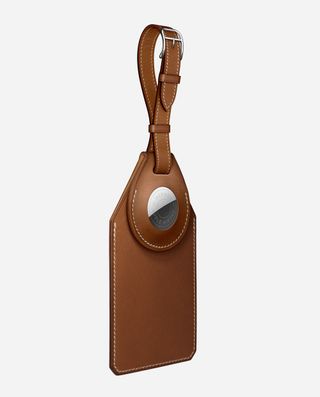 Apple Airtag Hermes Travel Tag in Barenia Calfskin