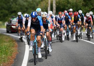 The breakaway on stage 11 of the Vuelta a España