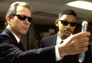 Tommy Lee Jones and Will Smith in 'Men in Black'