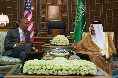 President Obama and King Salman.