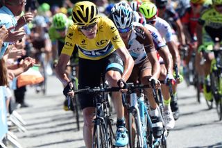 Chris Froome on stage eight of the 2015 Tour de France