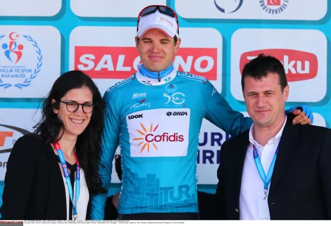 The new race leader Rein Taaram&auml;e