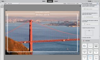 Text and border overlays add a sophisticated annotation to your images.