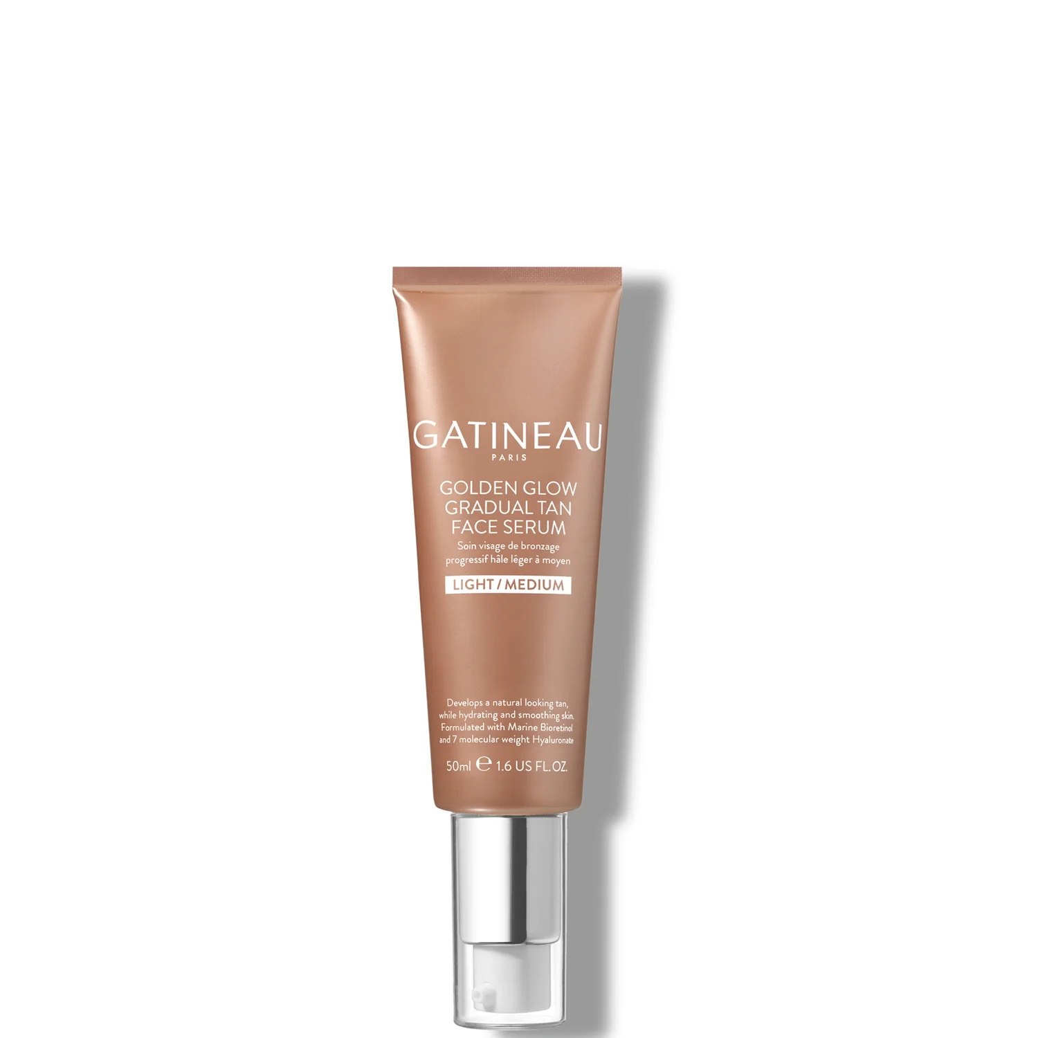 Gatineau Golden Glow Postupné opálené tváře sérum 50ml - světlo/médium
