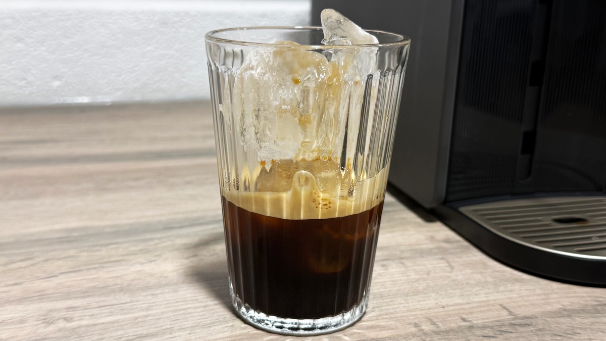 a coffee made on the nespresso vertuo up