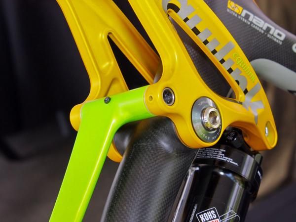 Felt says the Equilink's new DU bushing pivot saves considerable weight.