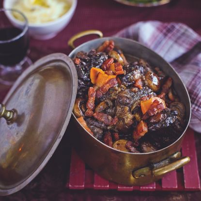 Slow-cooked oxtail