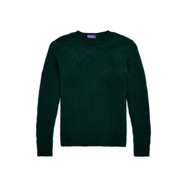 Cable Knit Cashmere Sweater