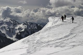 Mount Rainer climbers.