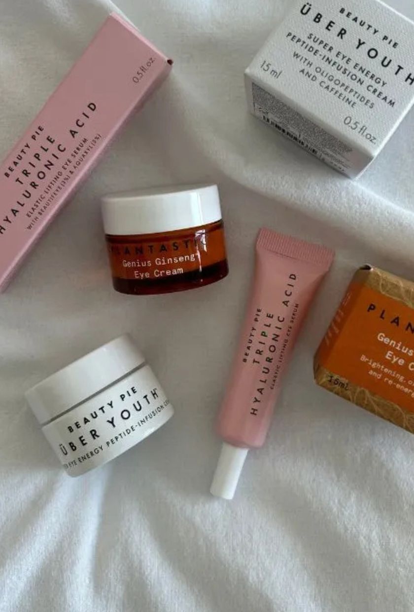 Beauty Pie eye creams, including the Genius Ginseng eye cream